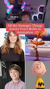 All the Stranger Things Actors Voice Roles in Animation