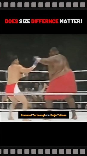 Does Size Difference Matter In A Fight! #shorts
