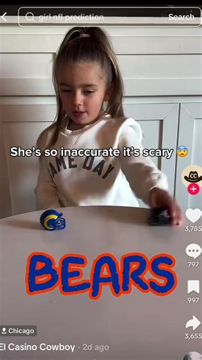 Little Girl's Generational NFL Run Predictions