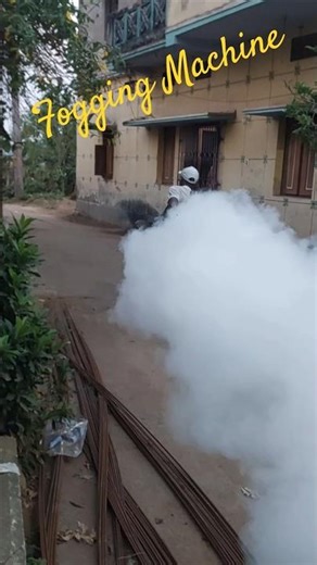Fogging Sprayer Machine 3 🥦🥦🥦 #foggingmachine #awarness #mosquito #shorts #viral #trending