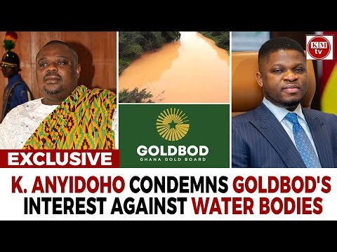 K. Anyidoho Charges: "Don't Destroy Water Bodies For Gold"