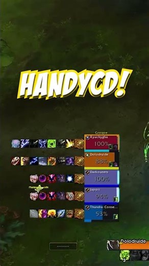 The OmniCD alternative for viewing your band's CDs #worldofwarcraft #warcraft #midnight #tips