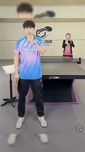 If you can't read the spin when receiving serve, practicing the movement alone is useless.