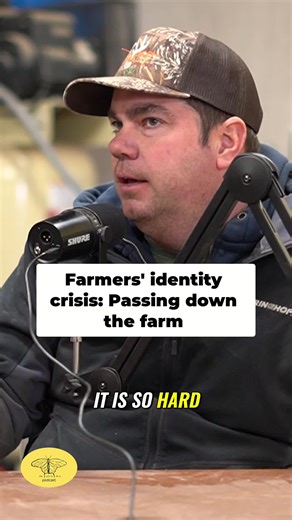 Farming is an Identity Check out the full episode on The Prairie Farm Podcast Ep. 326 How to Start Farming as a Young Farmer and the Nuts and Bolts of the Farm Crisis #Conservation #Agriculture #Farming #Midwest #Prairie #Wildflowers