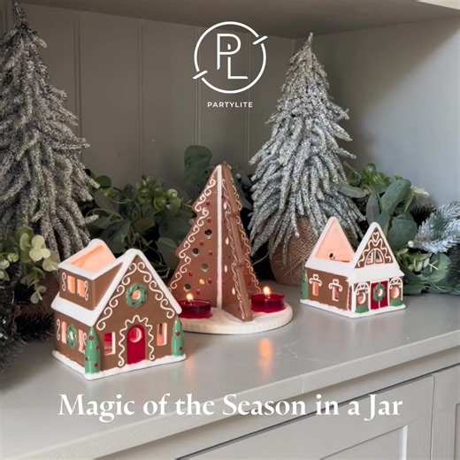 The gentle warmth of Christmas – captured in light and scent. ✨ Fill your home with warmth, comfort & glow. | PartyLite