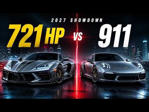 2027 Corvette Grand Sport X vs Porsche 911: 721 HP vs a Legend!