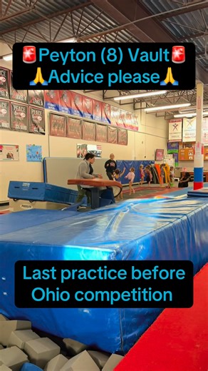 Peyton & Piper - GymnastSisters on Instagram: "💙 Last Practice Before Competition | Peyton Excel Gold Vault (Slow Motion) 💙 This is Peyton, an 8-year-old Excel Gold gymnast, working her vault in slow motion during her final practice before competition weekend in Ohio 🇺🇸🤸‍♀️ First — THANK YOU to everyone who commented, supported, and gave feedback on our last video. Peyton truly listens. She went back into the gym focused and determined to fix as many of the things you all pointed out as she