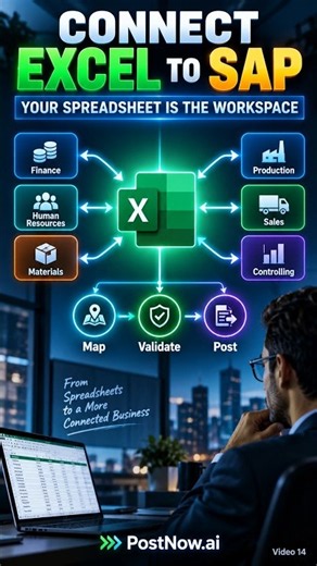 Connect Excel to SAP | Use Excel as Your SAP Data Workspace