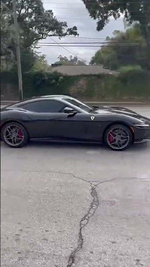 Ferrari Roma 0-60 Acceleration. Exhaust Sound