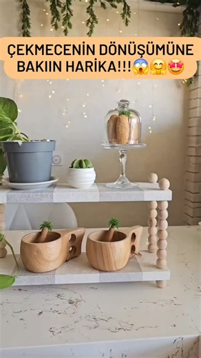 Dekorasyon kelebeğin efekti🪄🦋 on Instagram: "🦋Bu dönüşümlere bayılıyorum hem degerlenmis oluyor hem de tekrar kullanışlı hale geliyor😍👌 . Sizde evde ki kullanmadığınız şeyleri dönüştürebilirsiniz bu video size ilham olsun sizde kaydedip sevdiklerinizle paylaşabilirsiniz böylece herkes yararlanmış olabilir🤗🥰 . Markalar görünüyorsa #reklam yazalım mecbur 🎥@aura.dec0r 👏🫶 . . . . . . . . . . . . . . . . . . . #dönüşüm #keşfet #dekorasyon #kendinyap #tasarım #home #evdekorasyonu #kesfetteyi