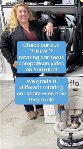 The rotating car seats comparison video you’ve been wanting where we take each seat and go through the features, the pros and cons, and after reviewing each seat, give each a tier grade. If you’re shopping for a rotating car seat, this video is a MUST watch!  in our bio | The Car Seat Pros | Facebook