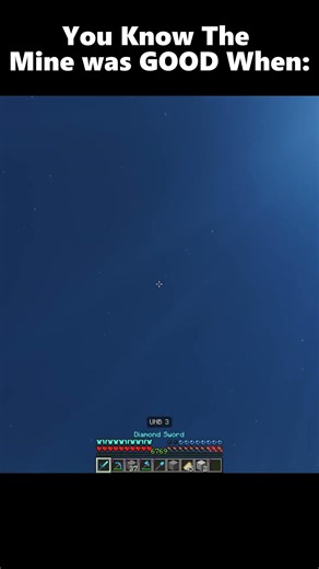 Minecraft but you're the miner