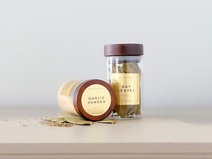 Gold Metallic Herbs and Spice Labels - Custom List - Waterproof Labels - Water and Oil Resistant Custom Sizes - Etsy