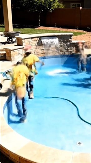 Building a $100,000 Luxury Backyard Pool in 30 Days! 🤯#satisfying #timelapse #luxury #poolbuild