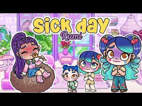 Rumi’s Sick Day 😢 Family Care Routine & Sweet Moments 💕✨ Clara Avatar World