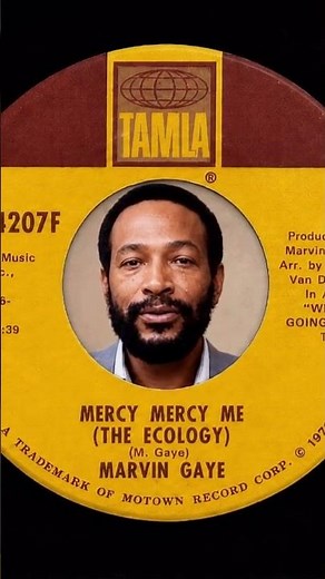 MARVIN GAYE MERCY MERCY ME LYRIC VIDEO