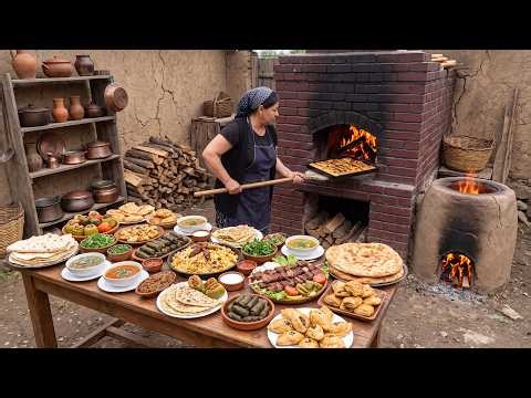 She Cooked 16 Authentic Foods Without a Modern Kitchen