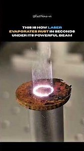 Laser Cleaning Explained — How Rust Is Removed Without Touching the Surface | #shorts