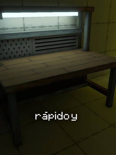 Modelo de mesa de trabajo en Blockbench