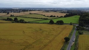 Drone Footage Fields Between Main Roads Stock Footage Video (100% Royalty-free) 3589043983 | Shutterstock