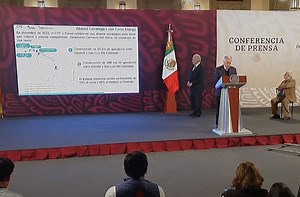 Anuncian AMLO y CFE más energía y un gasoducto en Rosarito