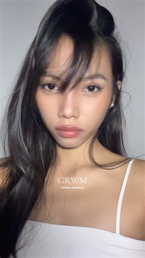 my 10mins makeup 💄