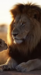 Watch this funny and ultra-realistic wildlife moment! 🦁🌅 A tiny lion cub tries to roar at a resting male lion… but gets swatted aside! Just when things get tense, a confident lioness steps in and puts him in his place, creating a hilarious, relatable “family discipline” moment. Captured in warm golden-hour light on the savannah with natural dust clouds, subtle comedic sounds, and real animal behavior. Perfect for wildlife lovers and anyone who enjoys funny animal videos. ✅ Realistic lion inter