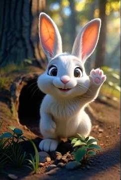 Toto and the Magical Forest Adventure | Cute Rabbit Story for Kids | Bedtime & Fun Learning Cartoon