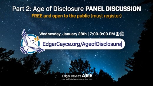 👽THE CONVERSATION CONTINUES! Age of Disclosure Panel Discussion Part 2 Join us for a free, in-depth panel exploring UFO/UAP disclosure and transparency. The conversation features A.R.E. CEO Christopher Naughton, renowned attorney Daniel Sheehan, Esq., and Neil Helm, PhD making his first public appearance to share insights from years on a top-secret government group referenced in "The Age of Disclosure." We are excited to also welcome Jeffrey Mishlove, host of "New Thinking Allowed," bringing hi
