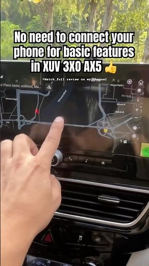 XUV 3XO basic features and adrenox app in AX5 variant 👍 #mahindra #3xo #3x0 #xuv3xo #xuv #xuv700