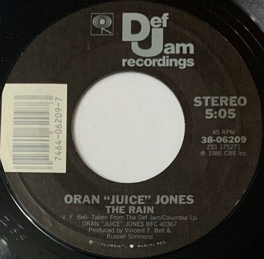 Oran "Juice" Jones - The Rain / Your Song