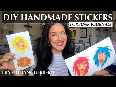 Easy How-To Make DIY Stickers Using Packing Tape