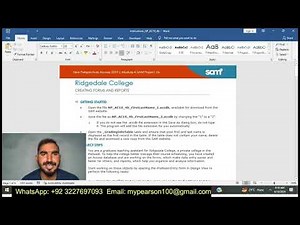 SAM lab Access Module 4 Project 1a, Global Human Resources Consultants | Sam_Access Module 4