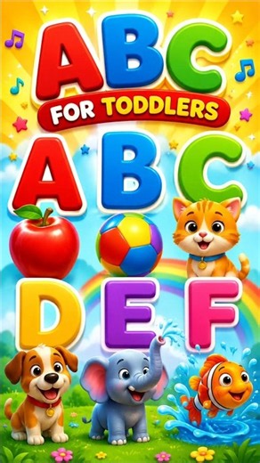 toddler abc learning video. abcdefghijkl #abc #abcd #toddlerlearning