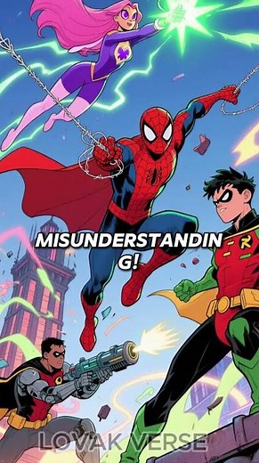What If Spider Man Joined the Teen Titans?