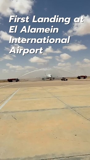 Southwind Airlines on Instagram: "Our inaugural flight to El Alamein International Airport (DBB) took place on April 27th. Welcome to the Southwind family, Al Alamein!"