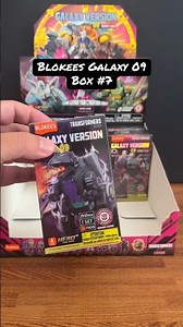 Unboxing Blokees Transformers Galaxy Version 09 Darkest Hour - Box number 7