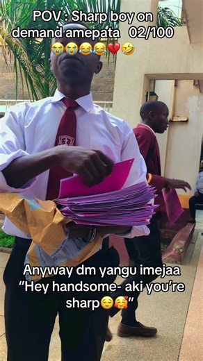 Sharp boy wako ako 02/100😭😂😂💔. What’s next? Bomb his heart huh?🤣🤣 #foryou #foryoupage #fypシ゚ #viral #campus @delulu🕸️