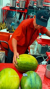 This isn’t just a drink — it’s pure summer magic in a melon! 🍉✨ Watch as juicy freshness is blended right inside the fruit and served chilled. Cool, creative, and completely irresistible! 🧊🍹💦🍉🧊🍹💦🔥✨🎥😋🌞👨‍🍳 #WatermelonMagic #SummerDrinks #FruitFusion #RefreshingVibes #StreetFoodArt #MelonMasterpiece #CoolAndCreative #JuicyGoodness #FoodieHeaven #DrinkGoals | Color Whiz