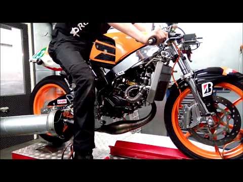 Testing my honda nsr 50 rx