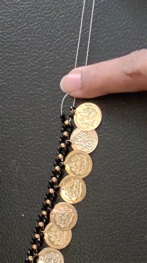 Lakshmi coins necklace #diy #ramaarts