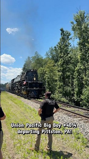 Union Pacific Big Boy 4014! #upbigboy #up4014 #bigboy #railfan #railfanning
