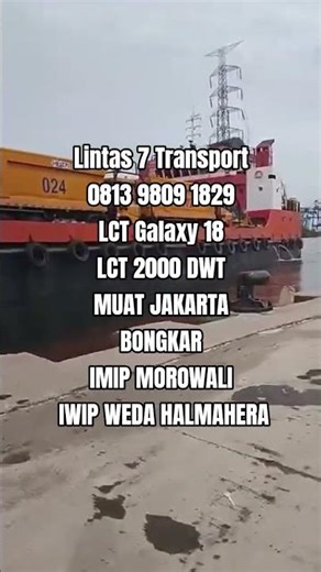 Lintas 7 Transport | LCT 2000 DWT | 0813 9809 1829