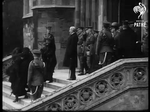 康诺特公爵夫人露易丝·玛格丽特的葬礼（1917）