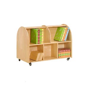 [Hot Item] Preschool and Kindergarten Kids Furniture, Modern Wooden Classroom Library Furniture, Children Read Room Furniture