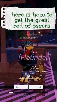 🎣 HOW TO GET THE GREAT ROD OF THE OSCAR! 😱🔥#Roblox #OscarRod #FischGuide #Shorts #Viral #Trending