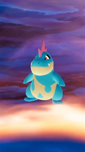 Croconaw evolved into Feraligatr! #nintendo #pokemonlegendsza