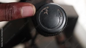 adjusting the tension on an exercise bike