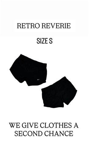 Nike Dry Fit Tempo Women's Running Shorts - Black, Size Small.