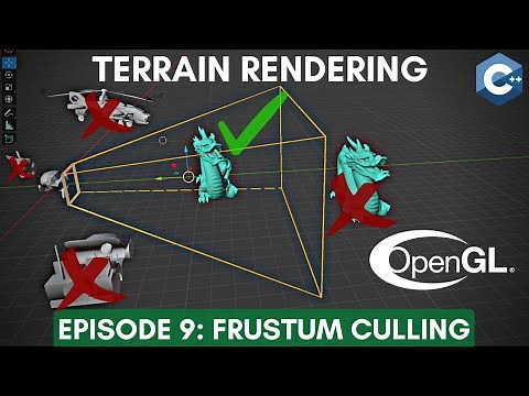 Frustum Culling // Terrain Rendering episode #9